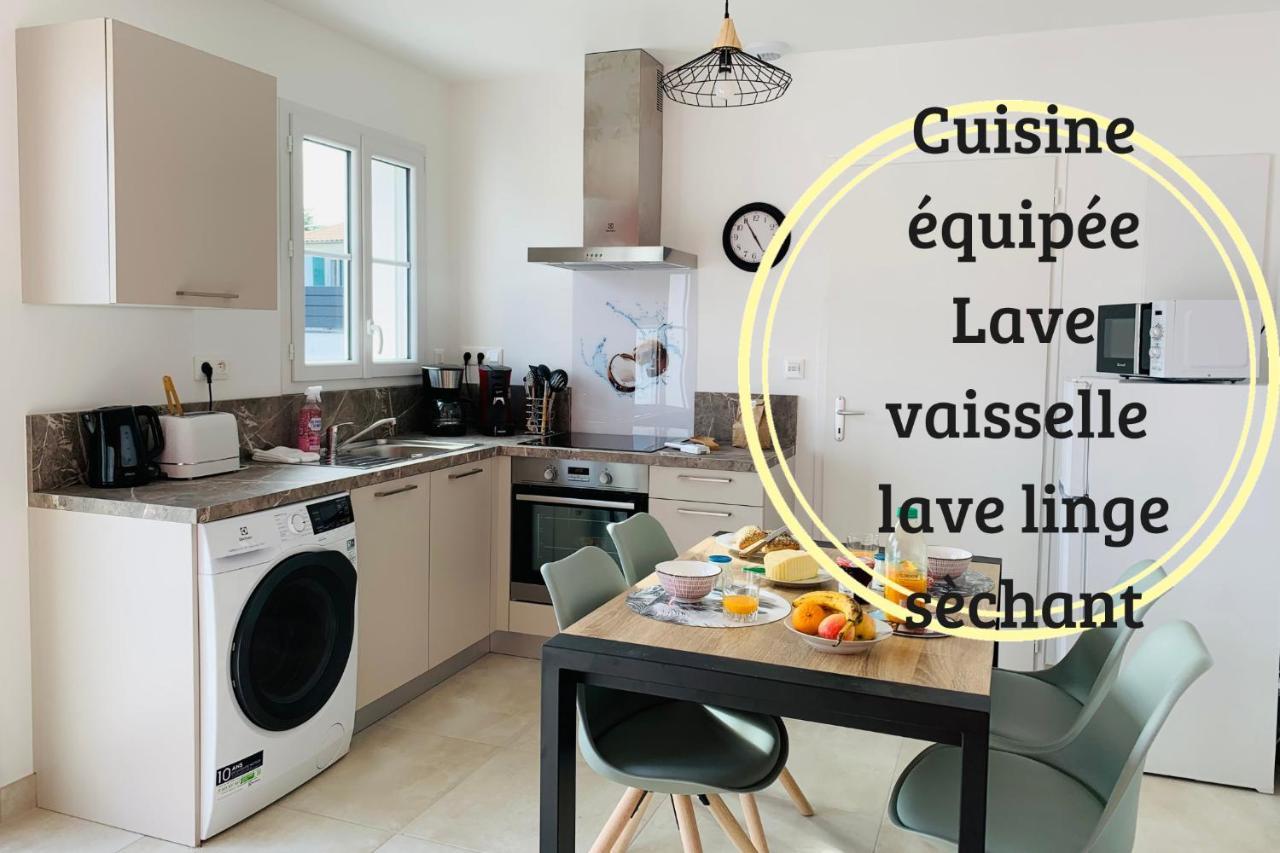Le Mousse Maison Avec Piscine/Parking/Wifi/Plages 5Kms Les Mathes Eksteriør bilde