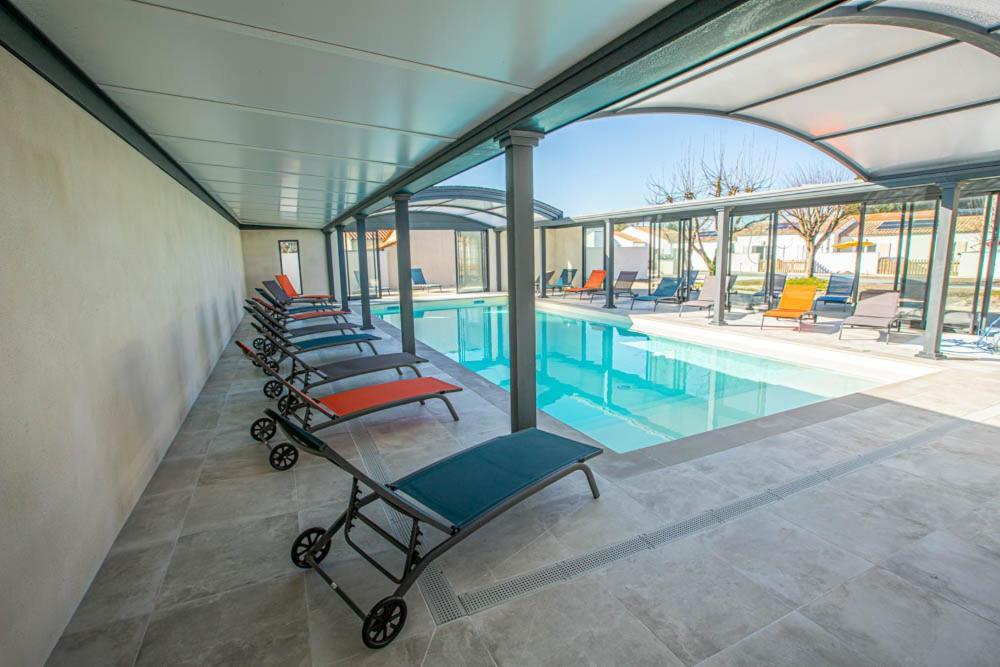 Le Mousse Maison Avec Piscine/Parking/Wifi/Plages 5Kms Les Mathes Eksteriør bilde